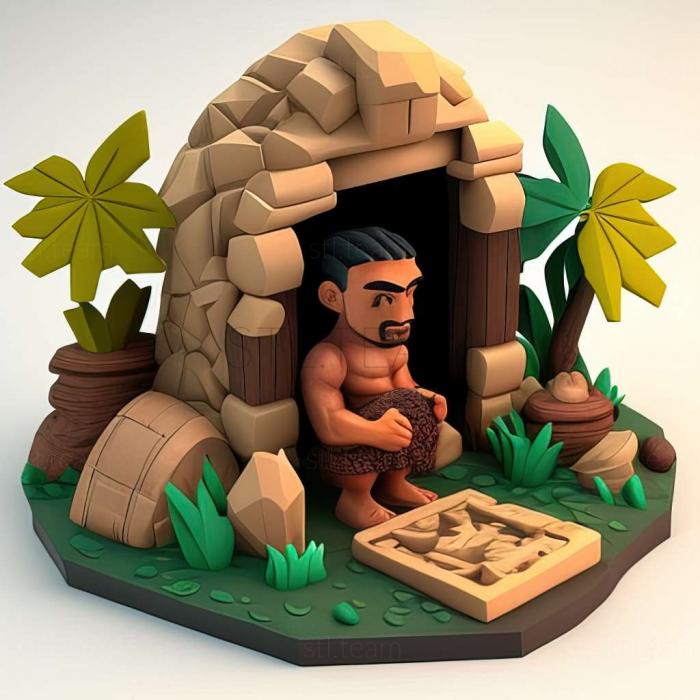 3D model Virtual Villagers New Believers game (STL)